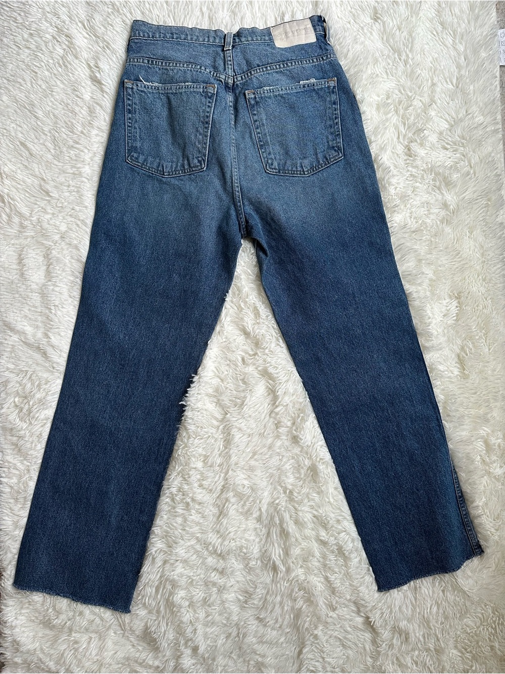 GRLFRND Sara Super High Rise Slim Straight Jeans - Sz 29 - Picture 3 of 12